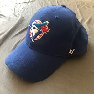 Blue Jays 47 Brand Hat with Velcro closure
